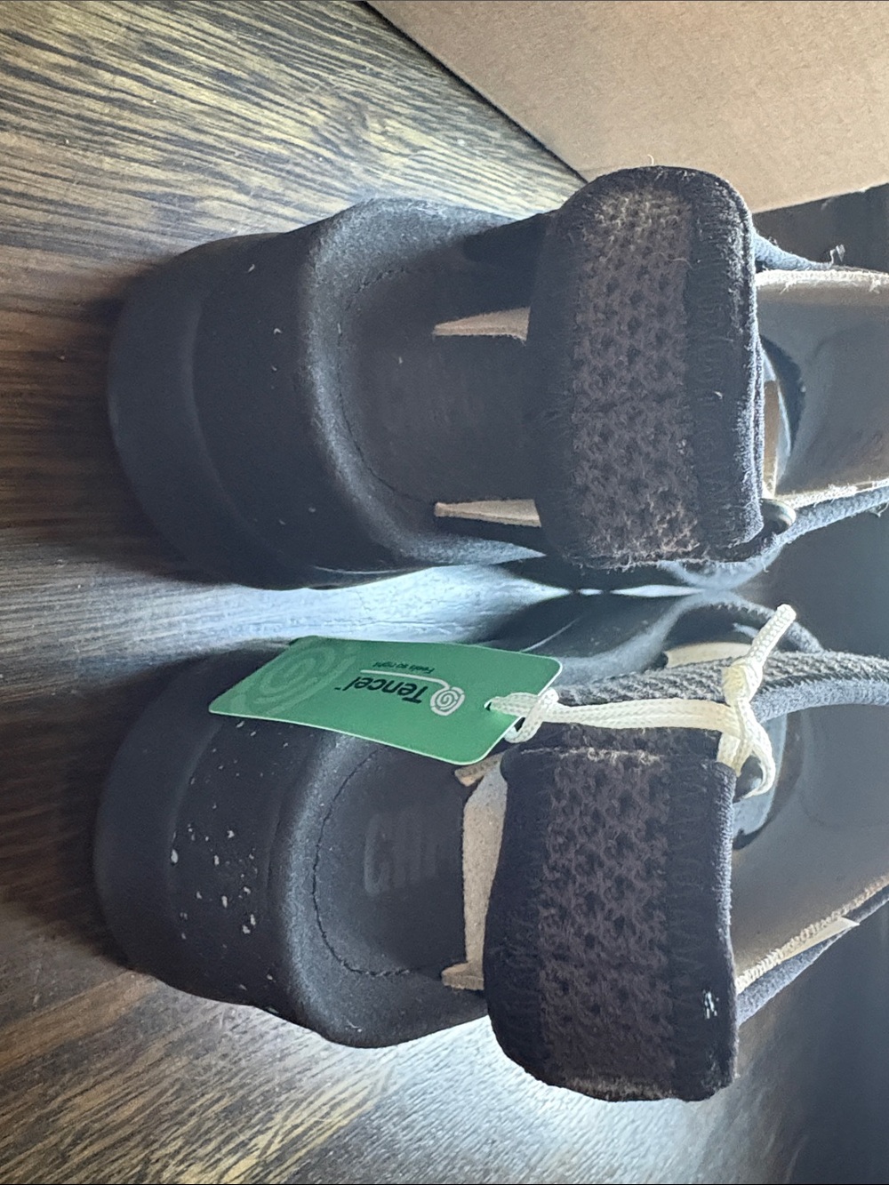 Camper Women’s Black Mesh Hook-and-Loop Sandals - Picture 7 of 7